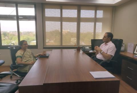 Official meeting with state government.